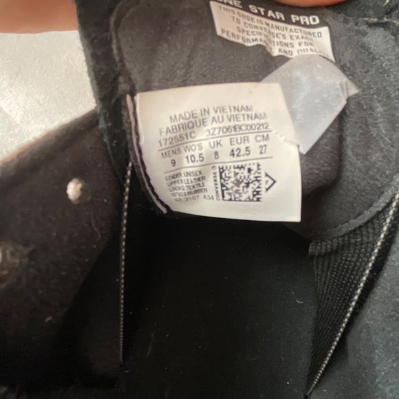 Converse CONS X Carhartt WIP One Star Pro Leather Sneakers M-9 W… - Picture 5 of 13